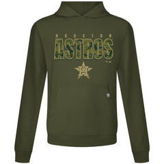 Green Houston Astros Levelwear Relay Protect Pullover Hoodie
