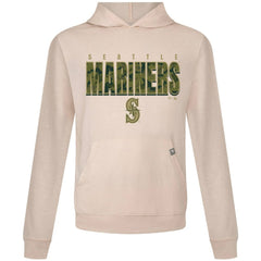 Khaki Seattle Mariners Levelwear Relay Protect Pullover Hoodie