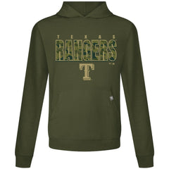 Green Texas Rangers Levelwear Relay Protect Pullover Hoodie