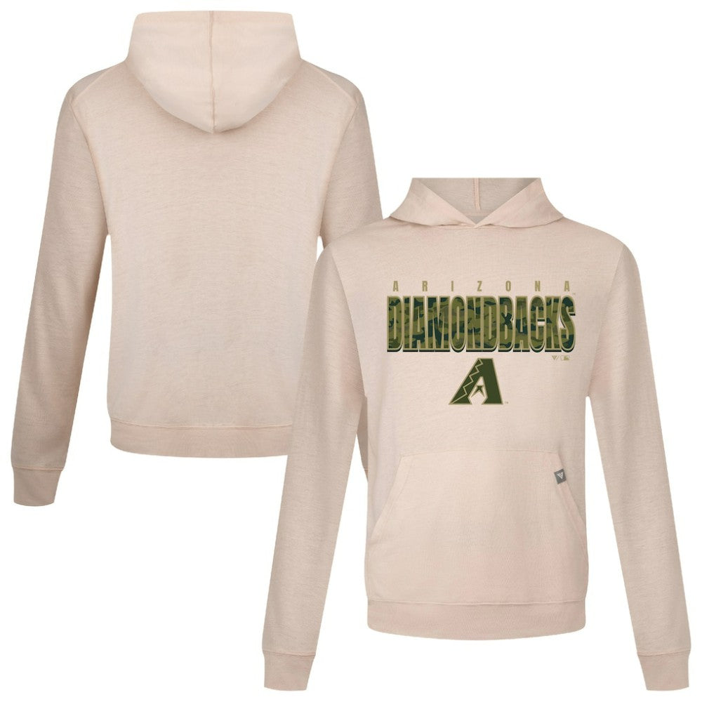Khaki Arizona Diamondbacks Levelwear Relay Protect Pullover Hoodie