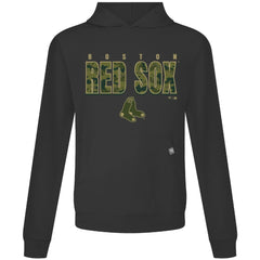 Black Boston Red Sox Levelwear Relay Protect Pullover Hoodie