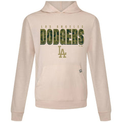 Khaki Los Angeles Dodgers Levelwear Relay Protect Pullover Hoodie