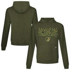 Green Baltimore Orioles Levelwear Relay Protect Pullover Hoodie