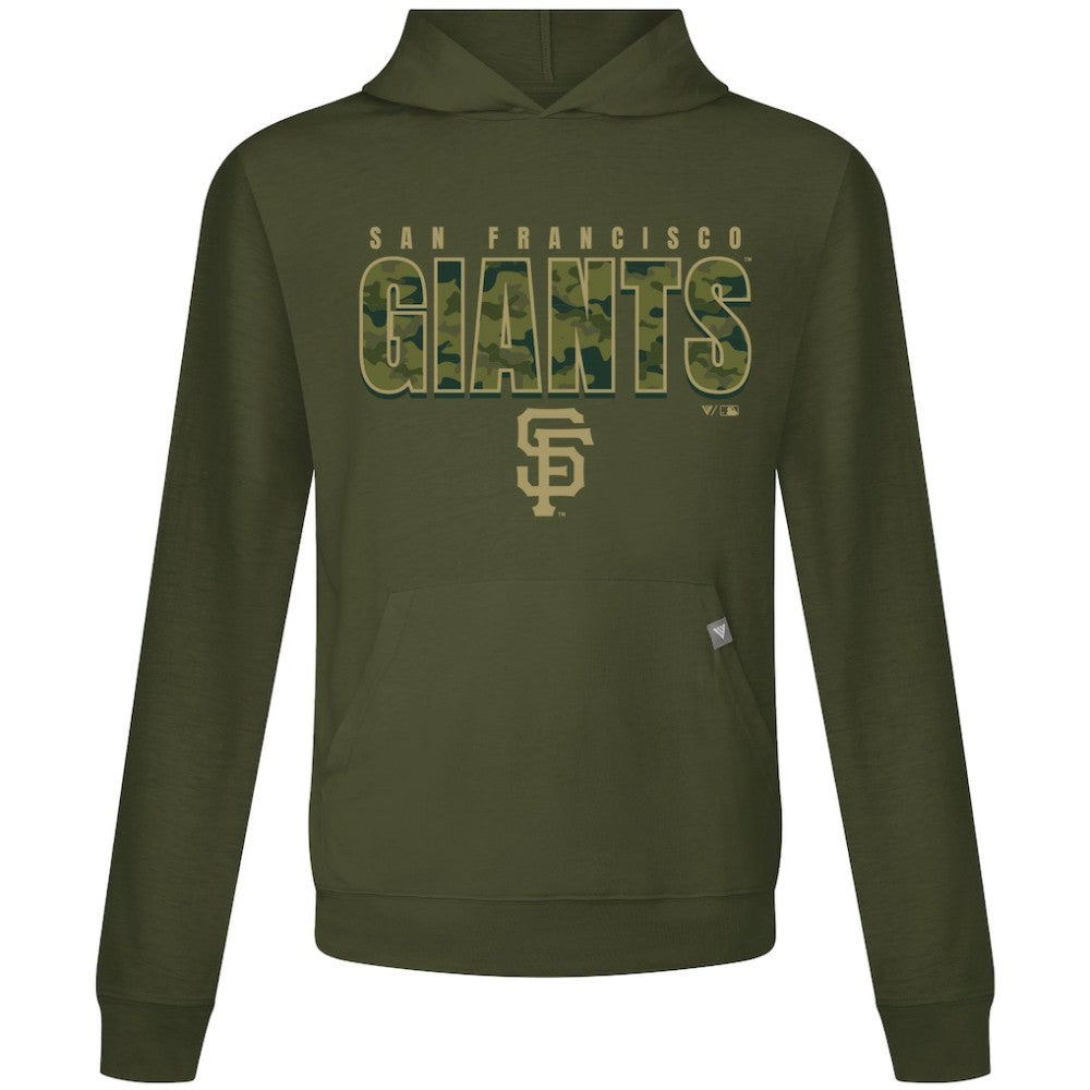 Green San Francisco Giants Levelwear Relay Protect Pullover Hoodie