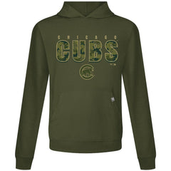 Green Chicago Cubs Levelwear Relay Protect Pullover Hoodie