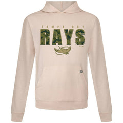 Khaki Tampa Bay Rays Levelwear Relay Protect Pullover Hoodie