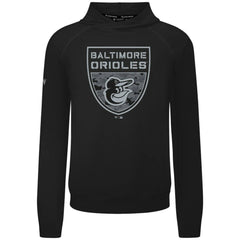 Black Baltimore Orioles Levelwear Mandate Buckler Tri-Blend Pullover Hoodie