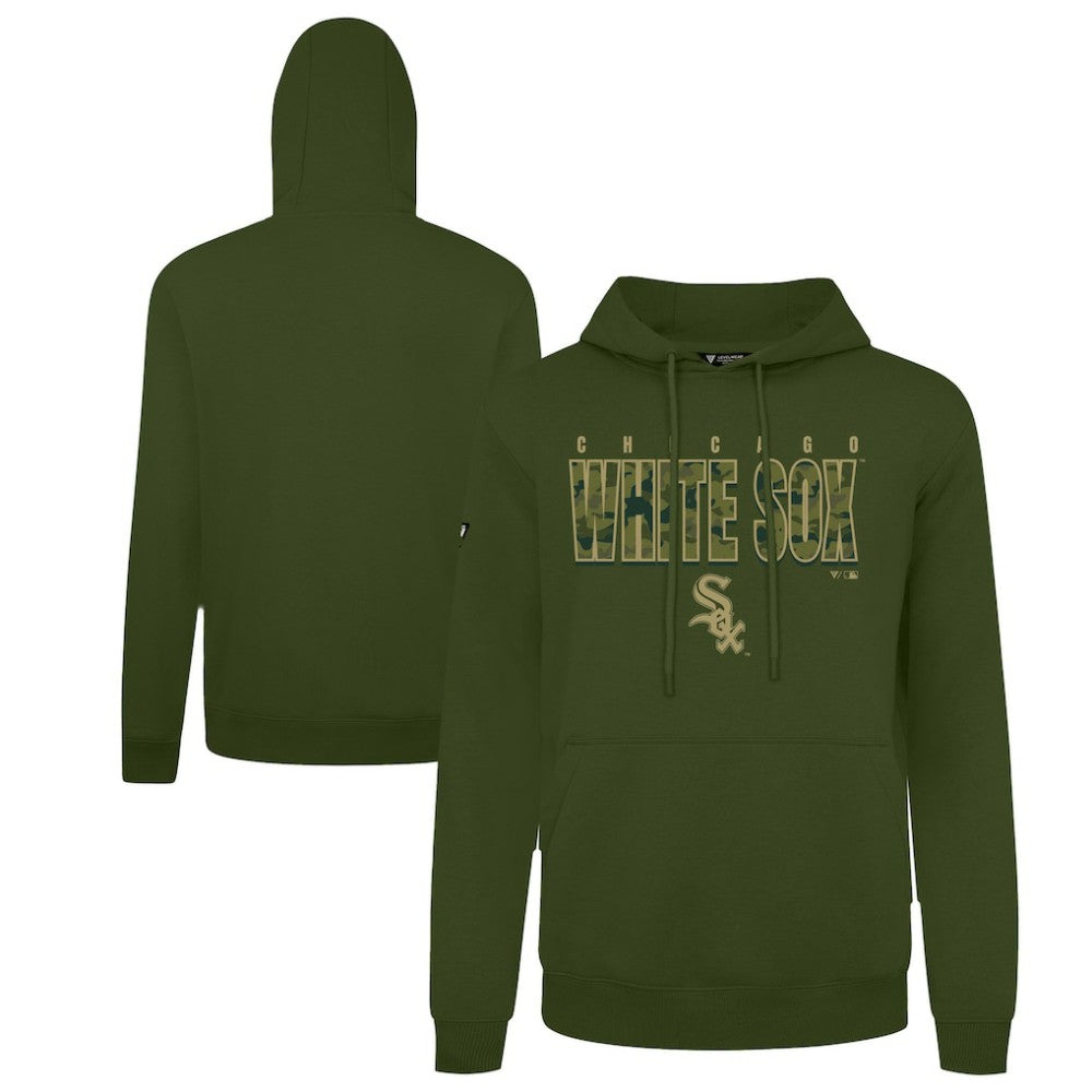 Green Chicago White Sox Levelwear Podium Protect Pullover Hoodie