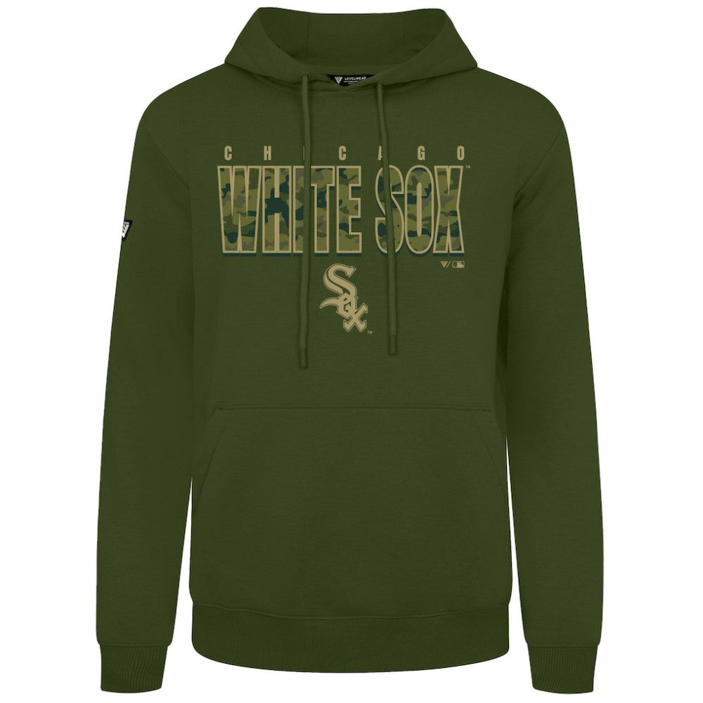 Green Chicago White Sox Levelwear Podium Protect Pullover Hoodie