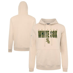 Khaki Chicago White Sox Levelwear Podium Protect Pullover Hoodie