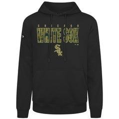 Black Chicago White Sox Levelwear Podium Protect Pullover Hoodie