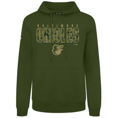 Green Baltimore Orioles Levelwear Podium Protect Pullover Hoodie