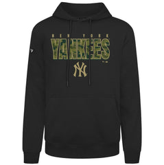 Black New York Yankees Levelwear Podium Protect Pullover Hoodie