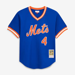 Royal Lenny Dykstra New York Mets Mitchell & Ness Authentic Batting Practice Jersey
