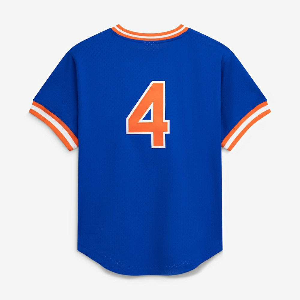 Royal Lenny Dykstra New York Mets Mitchell & Ness Authentic Batting Practice Jersey