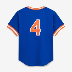 Royal Lenny Dykstra New York Mets Mitchell & Ness Authentic Batting Practice Jersey