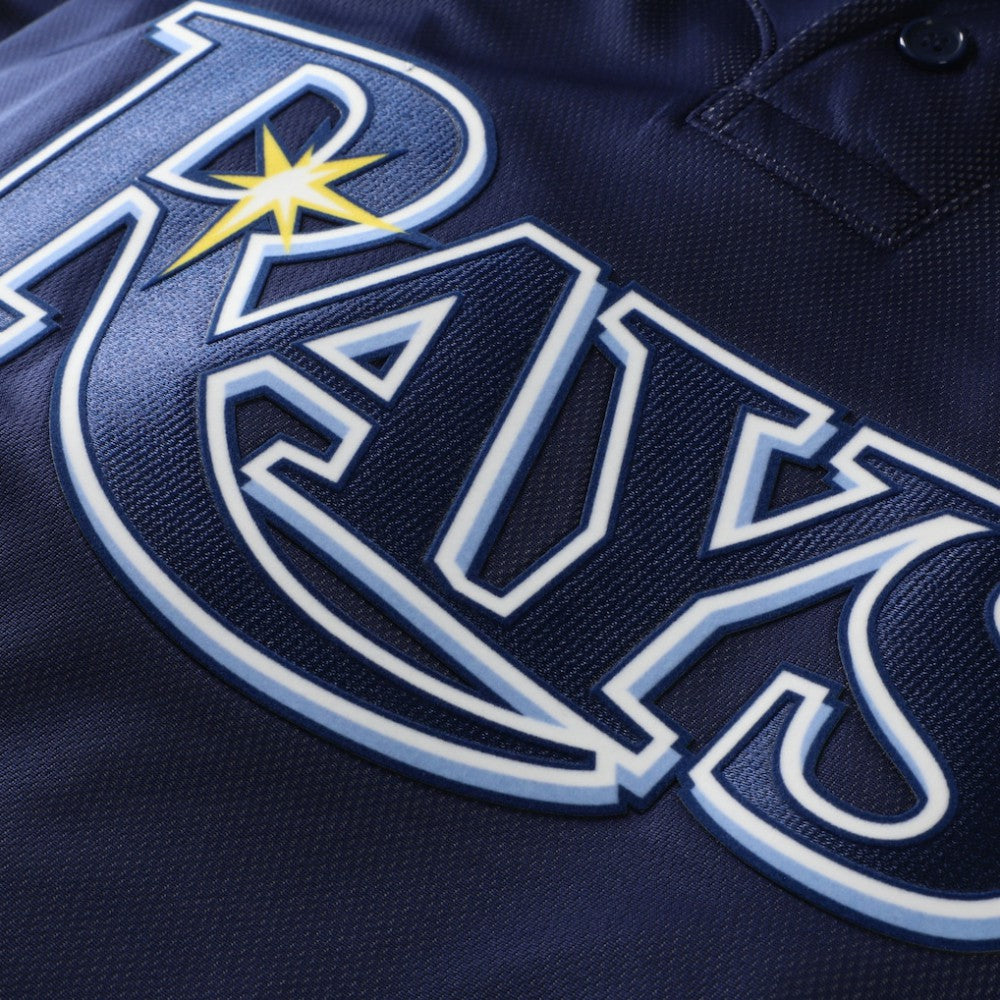 Navy Evan Longoria Tampa Bay Rays Mitchell & Ness Authentic Batting Practice Jersey