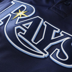 Navy Evan Longoria Tampa Bay Rays Mitchell & Ness Authentic Batting Practice Jersey
