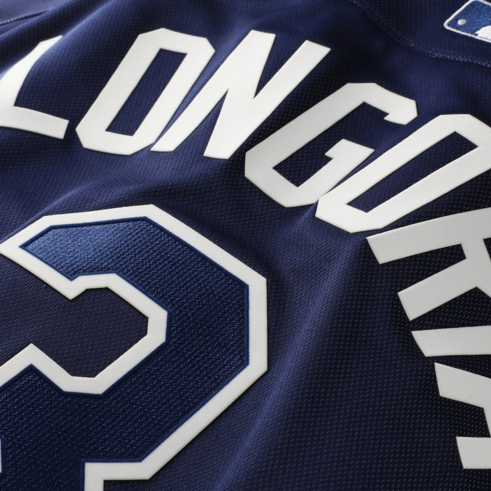 Navy Evan Longoria Tampa Bay Rays Mitchell & Ness Authentic Batting Practice Jersey