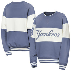 Blue New York Yankees Outerstuff Youth Ultimate Pastels On Base Sweatshirt