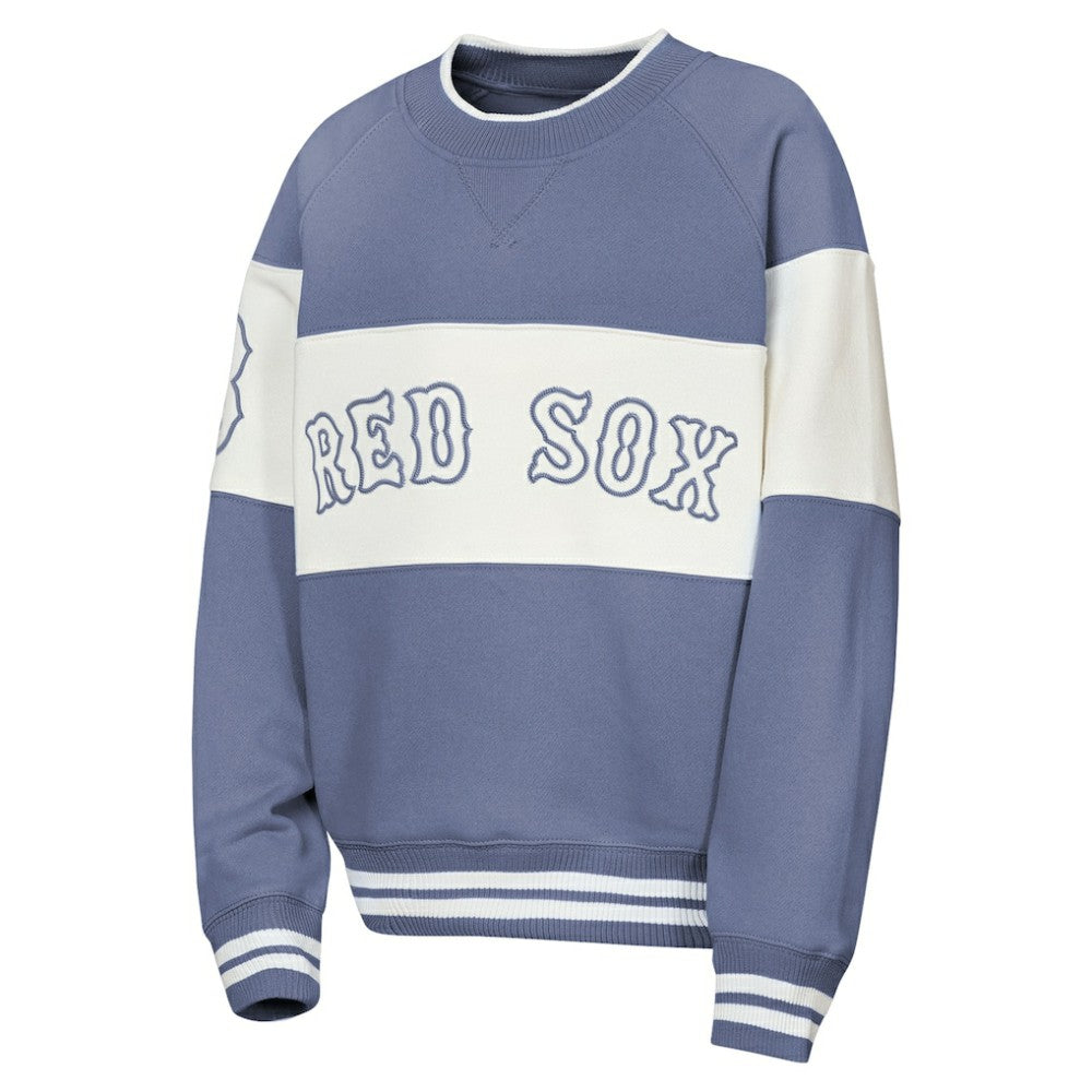 Blue Boston Red Sox Outerstuff Youth Ultimate Pastels On Base Sweatshirt