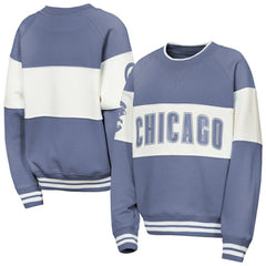 Blue Chicago Cubs Outerstuff Youth Ultimate Pastels On Base Sweatshirt