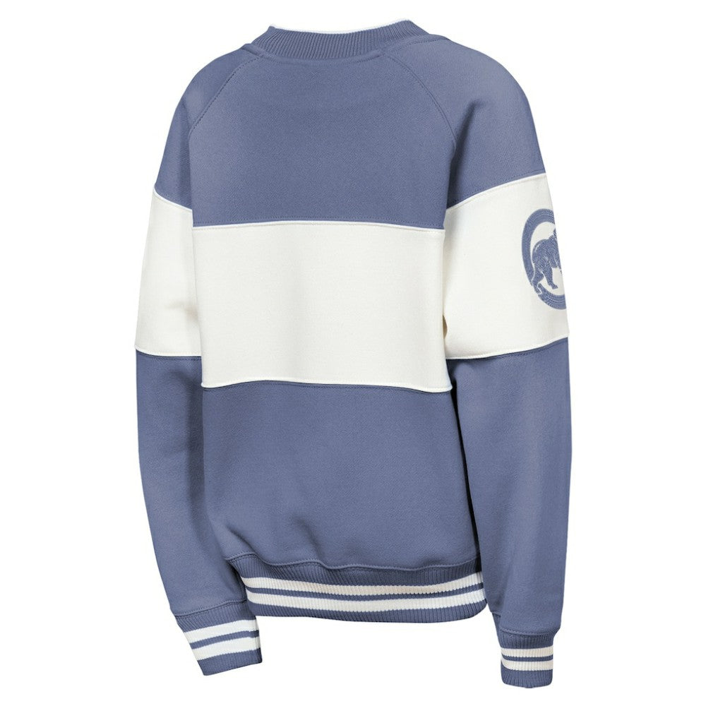 Blue Chicago Cubs Outerstuff Youth Ultimate Pastels On Base Sweatshirt