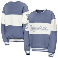 Blue Cleveland Guardians Outerstuff Youth Ultimate Pastels On Base Sweatshirt