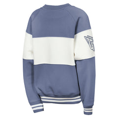 Blue Cleveland Guardians Outerstuff Youth Ultimate Pastels On Base Sweatshirt
