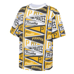 Yellow Pittsburgh Pirates Outerstuff Youth All-Over Pennant T-Shirt