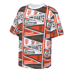 Orange San Francisco Giants Outerstuff Youth All-Over Pennant T-Shirt