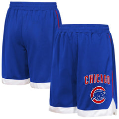 Royal Chicago Cubs Outerstuff Youth Big League All Star Fashion Shorts