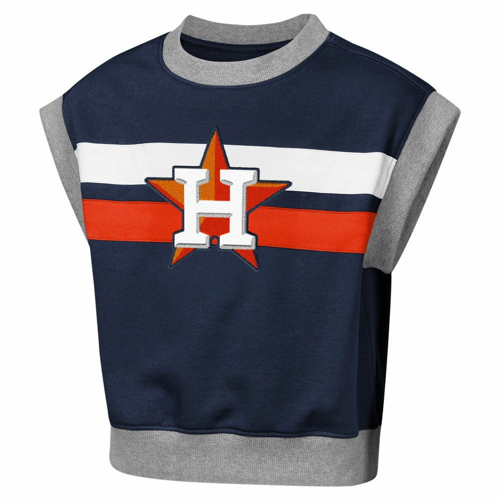 Navy Houston Astros Outerstuff Youth Big League Short Stop T-Shirt & Shorts Set
