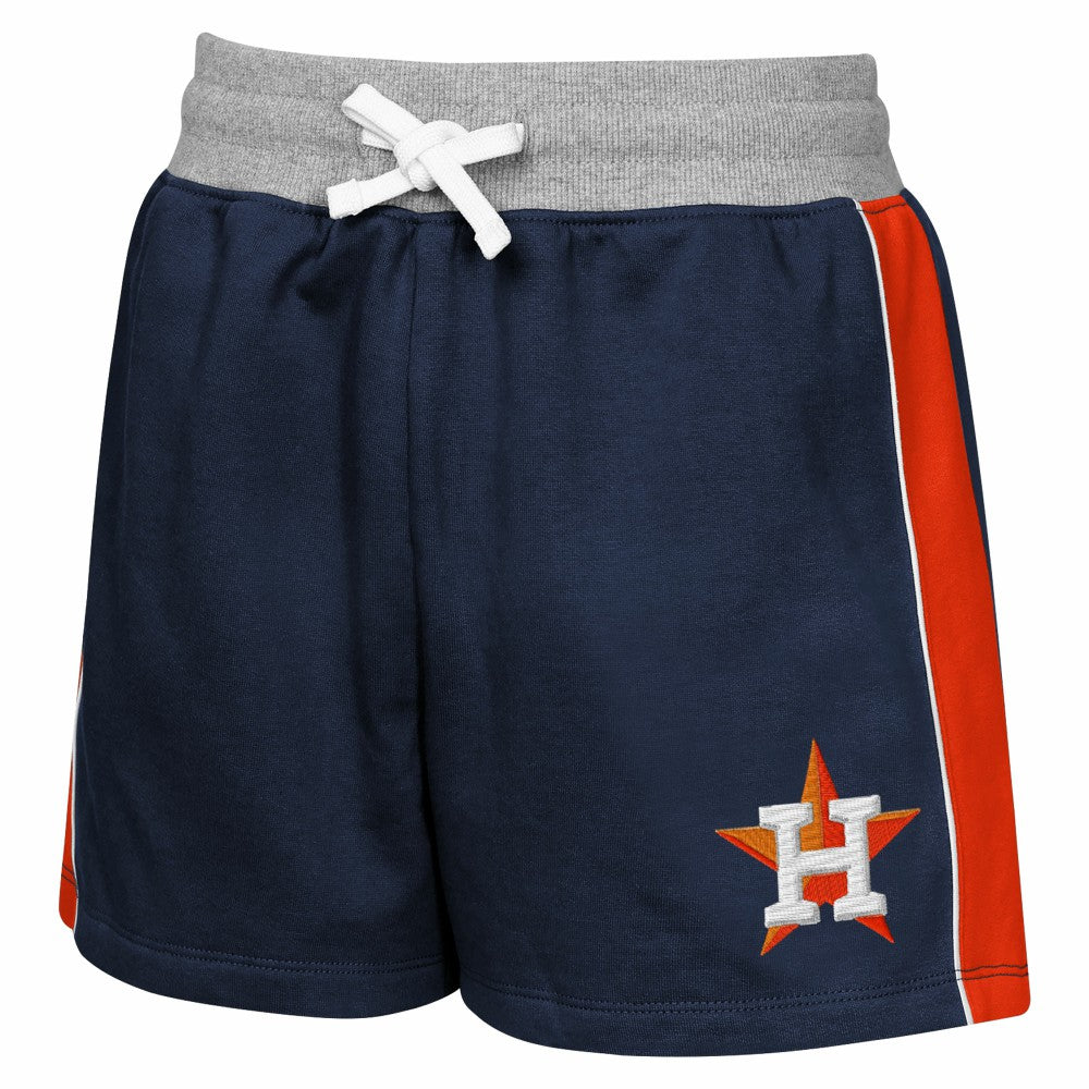 Navy Houston Astros Outerstuff Youth Big League Short Stop T-Shirt & Shorts Set