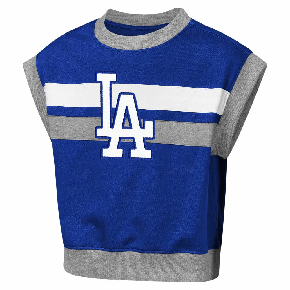 Royal Los Angeles Dodgers Outerstuff Youth Big League Short Stop T-Shirt & Shorts Set