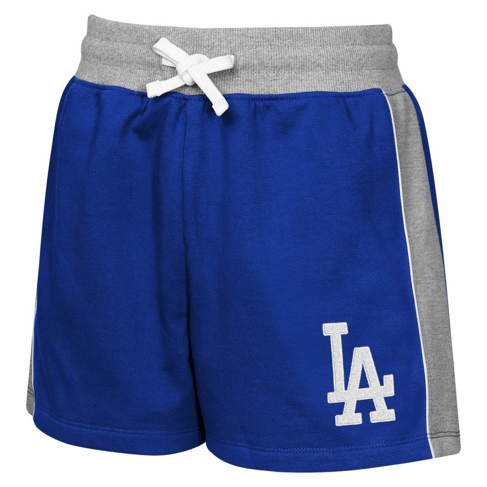 Royal Los Angeles Dodgers Outerstuff Youth Big League Short Stop T-Shirt & Shorts Set