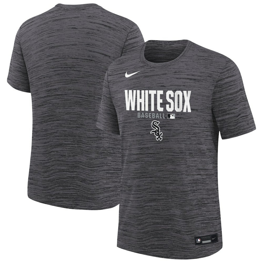 Black Chicago White Sox Nike Youth Authentic Collection Velocity Dri-FIT T-Shirt
