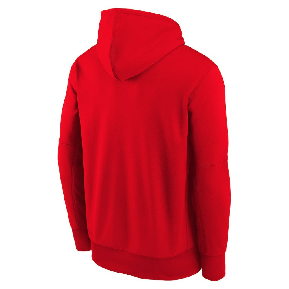 Red Philadelphia Phillies Nike Youth Authentic Collection Therma-FIT Hoodie