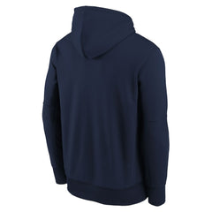 Navy Atlanta Braves Nike Youth Authentic Collection Therma-FIT Hoodie