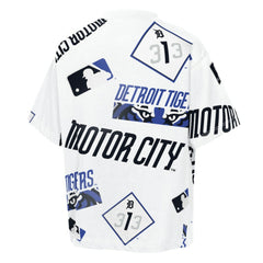 White Detroit Tigers Outerstuff Youth Circus Catch T-Shirt