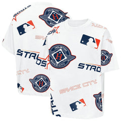 White Houston Astros Outerstuff Youth Circus Catch T-Shirt