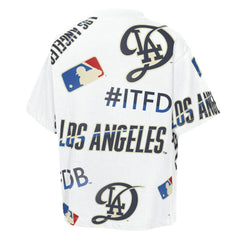 White Los Angeles Dodgers Outerstuff Youth Circus Catch T-Shirt