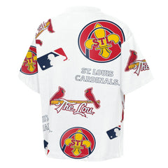 White St. Louis Cardinals Outerstuff Youth Circus Catch T-Shirt