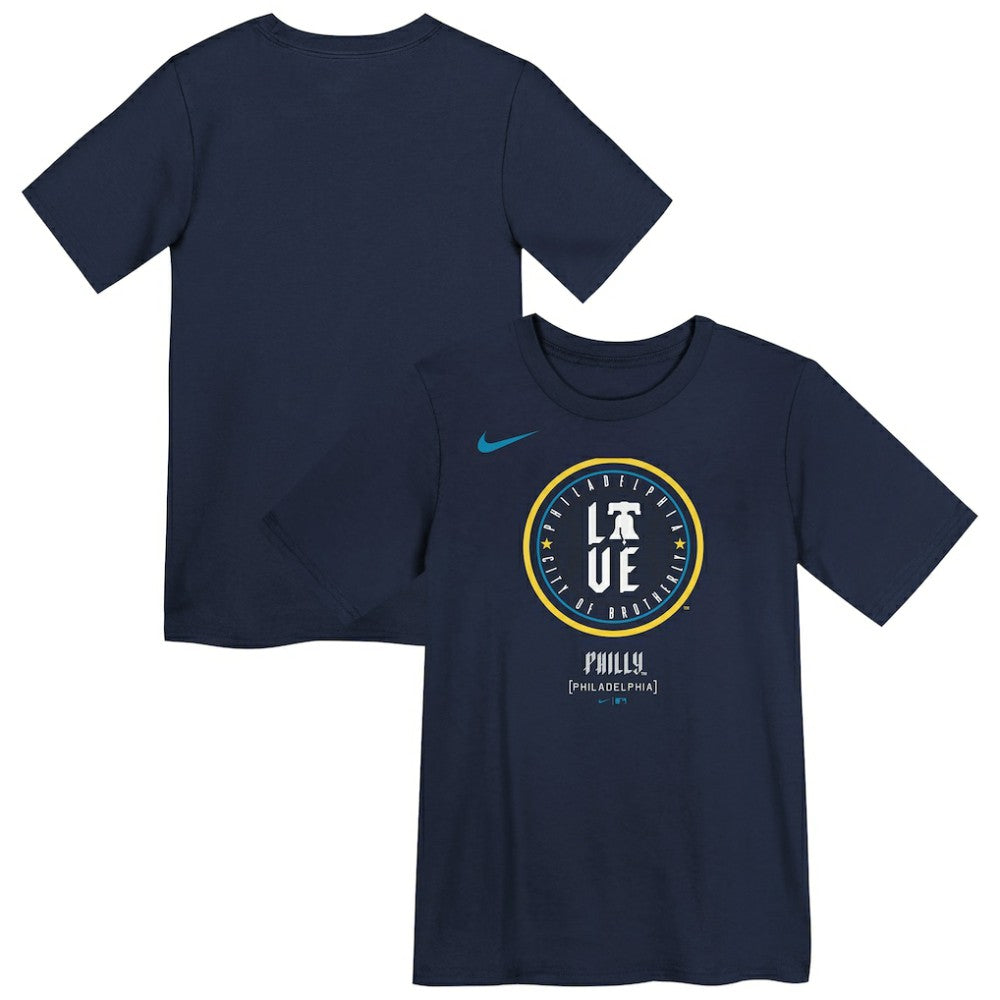 Navy Philadelphia Phillies Nike Preschool City Connect Logo T-Shirt
