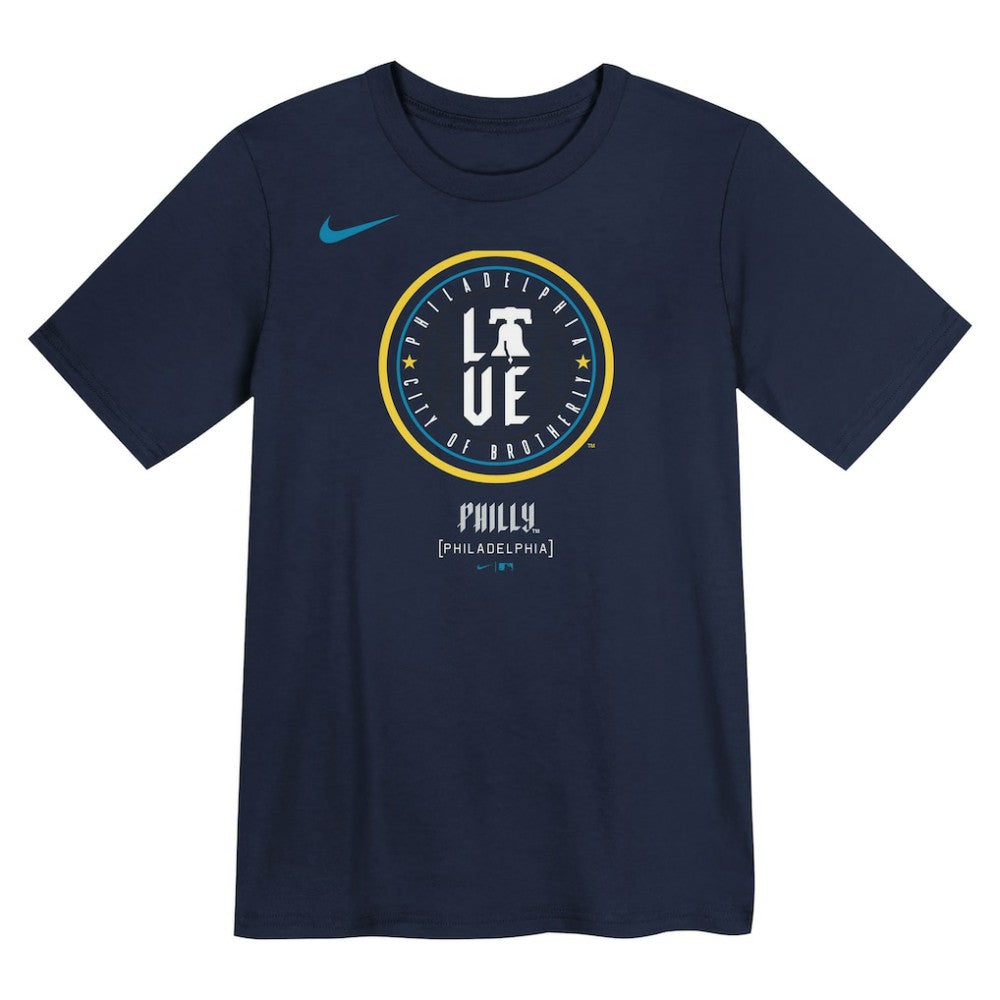 Navy Philadelphia Phillies Nike Preschool City Connect Logo T-Shirt