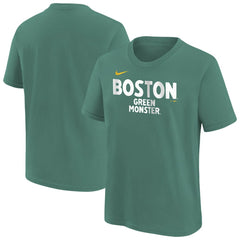 Green Boston Red Sox Nike Youth City Connect Wordmark T-Shirt