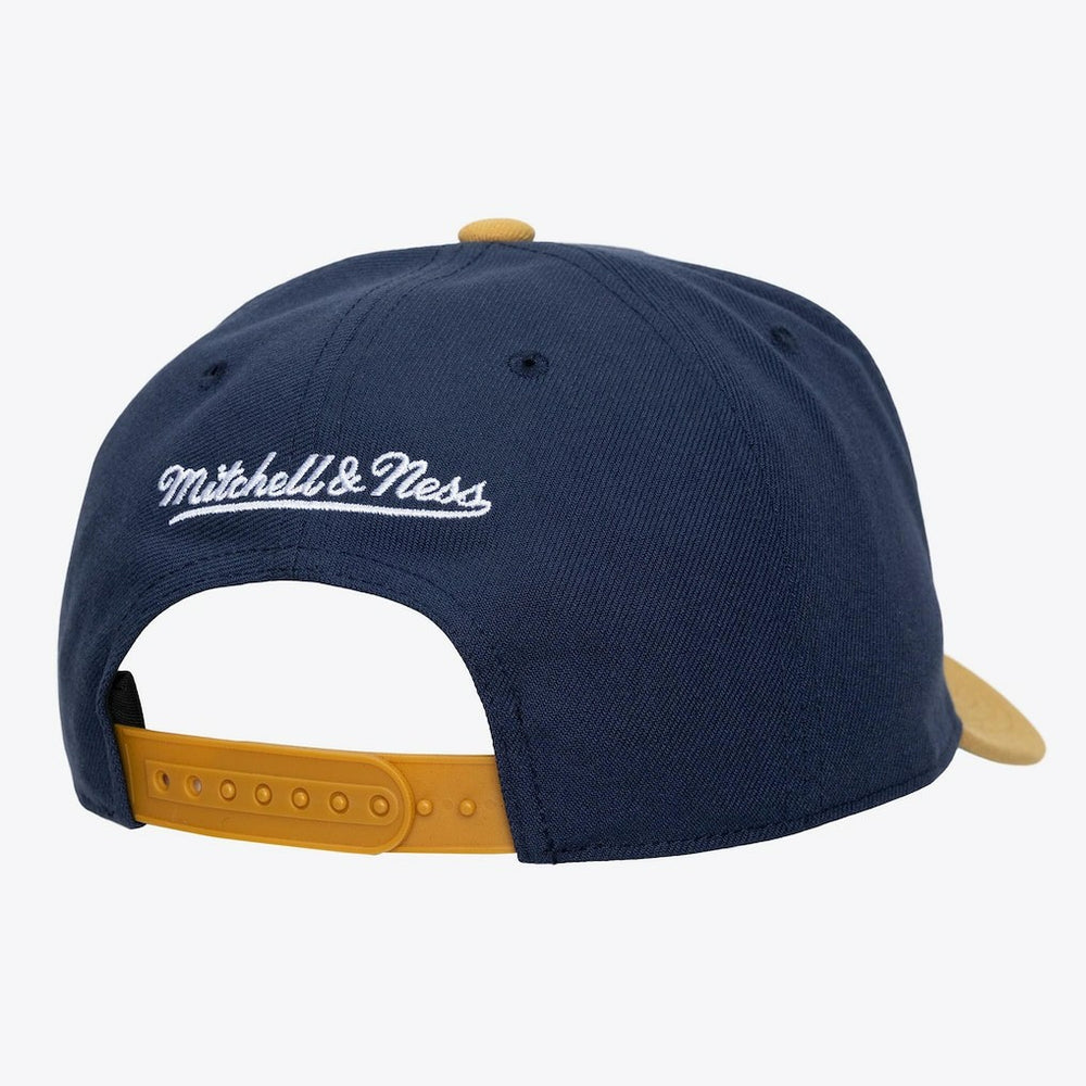 Mitchell & Ness Denver Nuggets Legendary Home Pro Pinch Snapback Hat