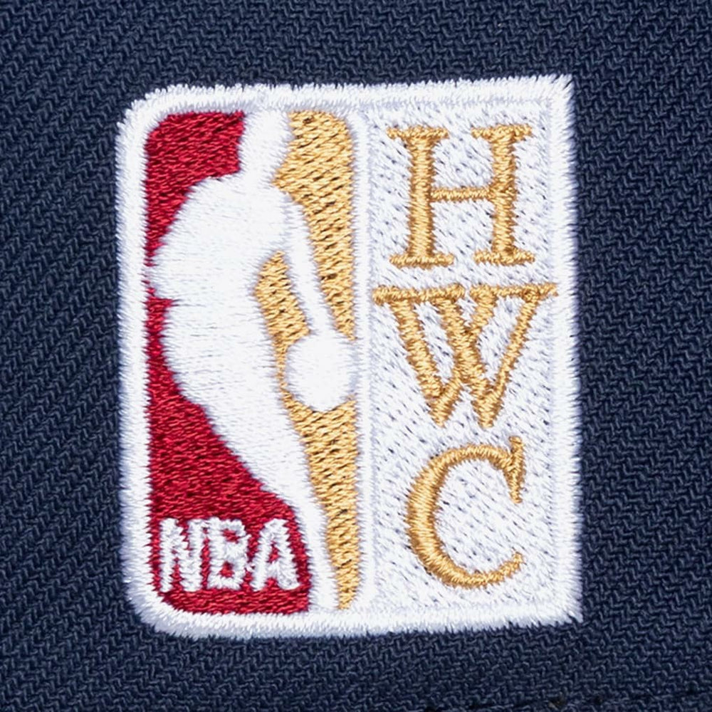 Mitchell & Ness Denver Nuggets Legendary Home Pro Pinch Snapback Hat
