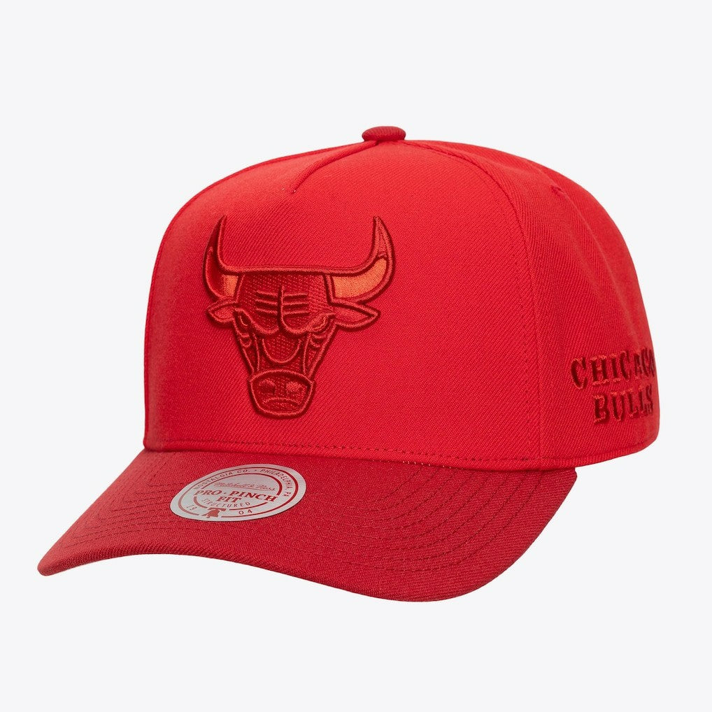 Mitchell & Ness Chicago Bulls Legendary Home Pro Pinch Snapback Hat