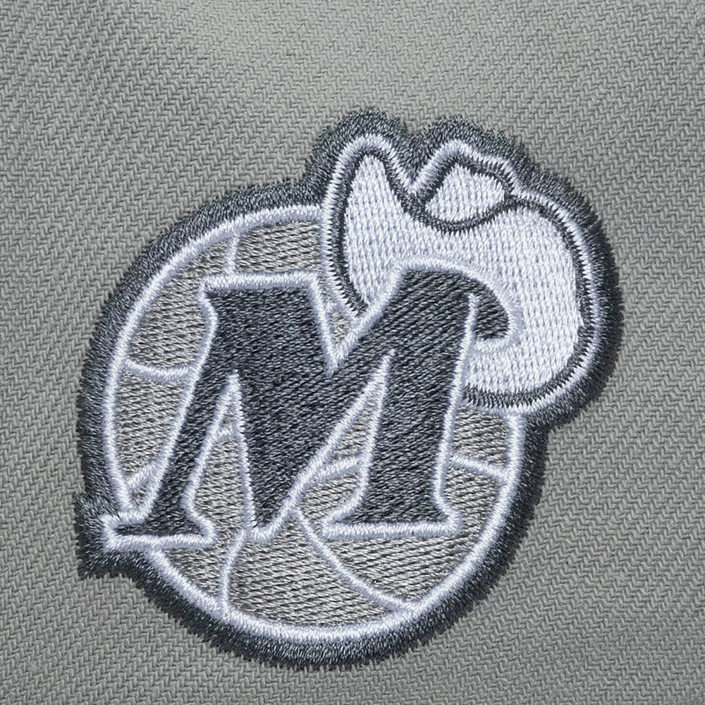 Mitchell & Ness Dallas Mavericks Thunderstorm Head Coach Pro Crown Snapback Hat sale